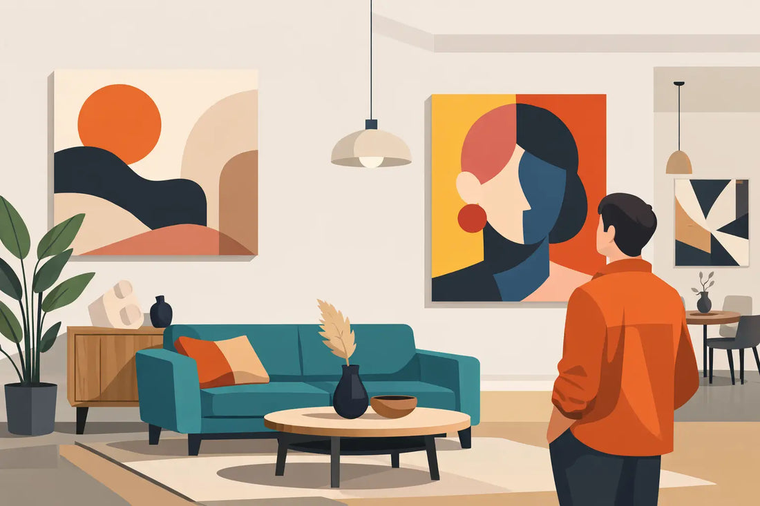 Betaalbare kunst voor appartement met lef