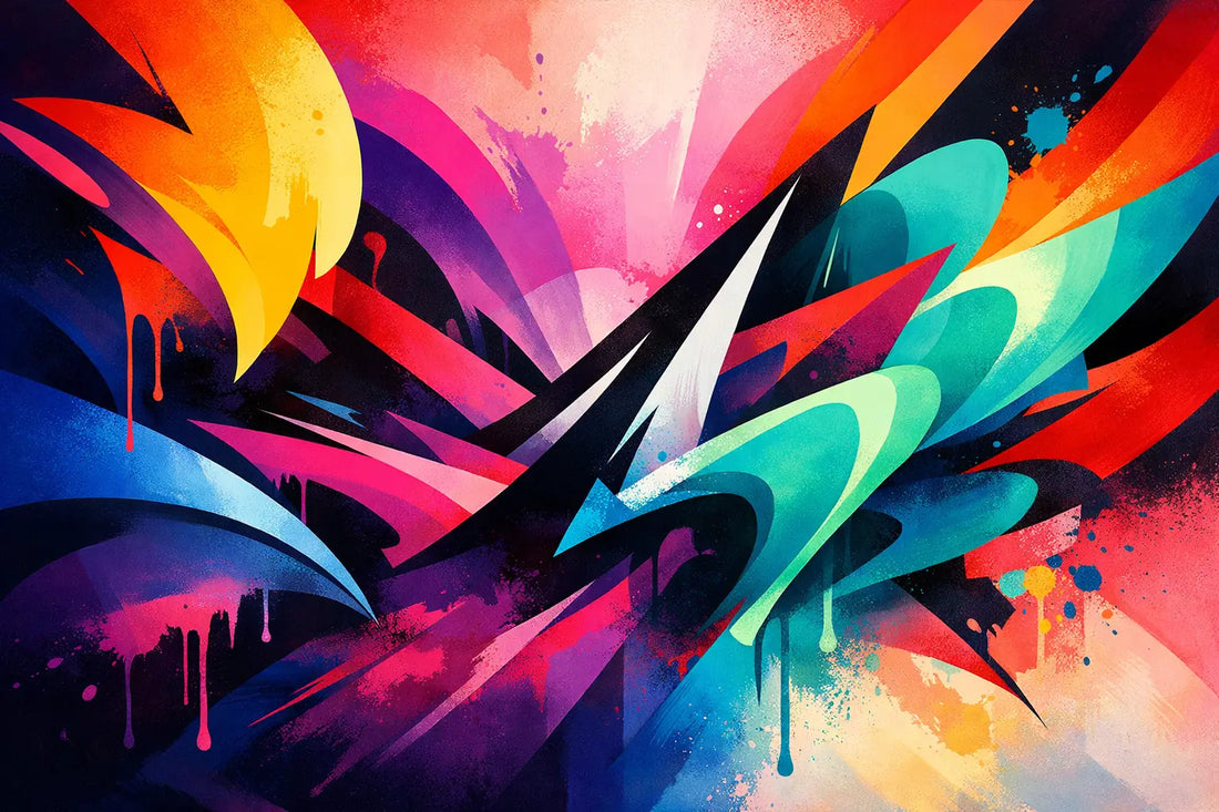 Street art canvas voor muren met karakter
