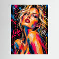 Lola print op canvas